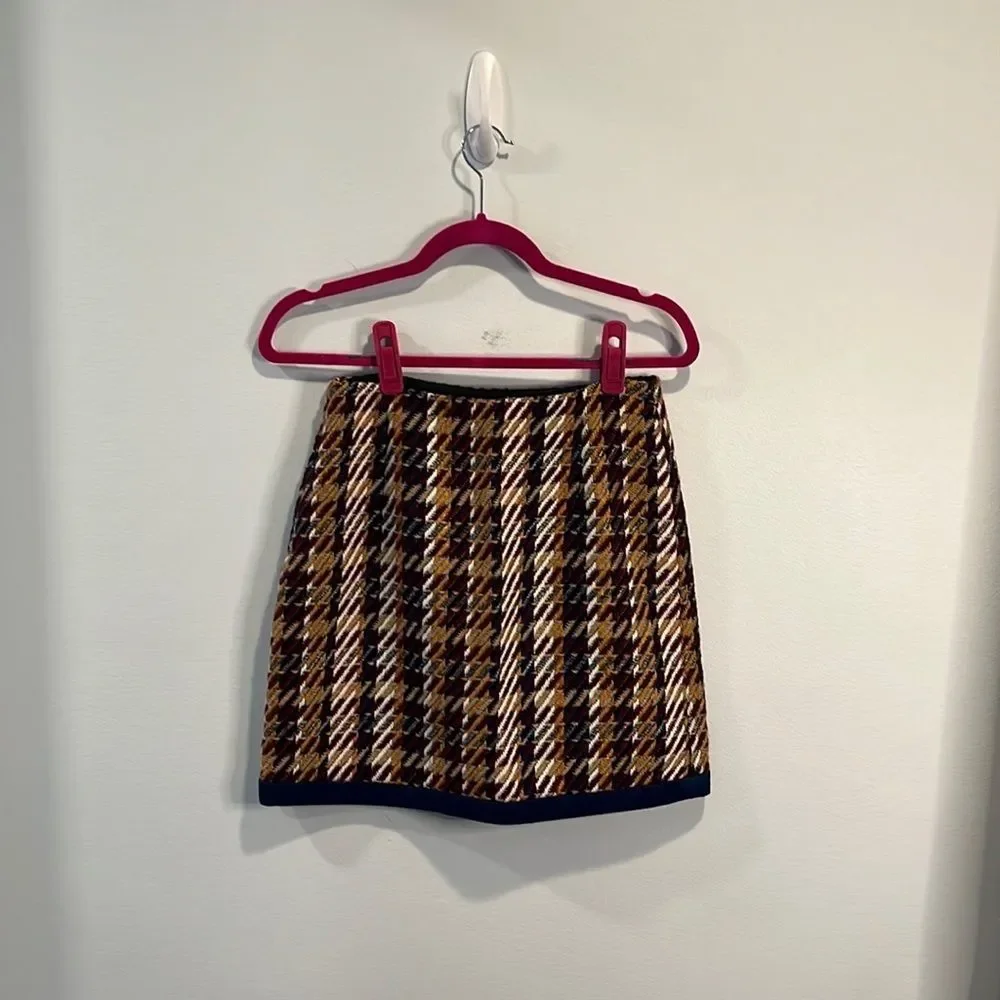 Sandro “Nasty” tweed mini skirt 2/US M - Picture 7 of 7